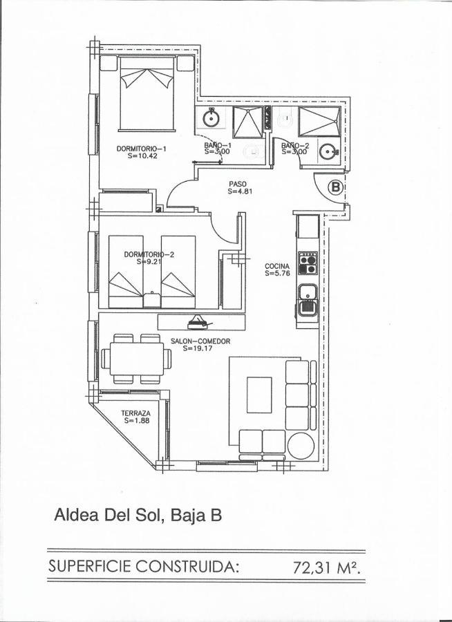 Baja B Beauty, Lo Pagan Apartment Murcia Exterior photo